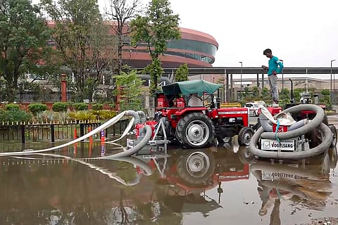 Weather: Rains in Delhi